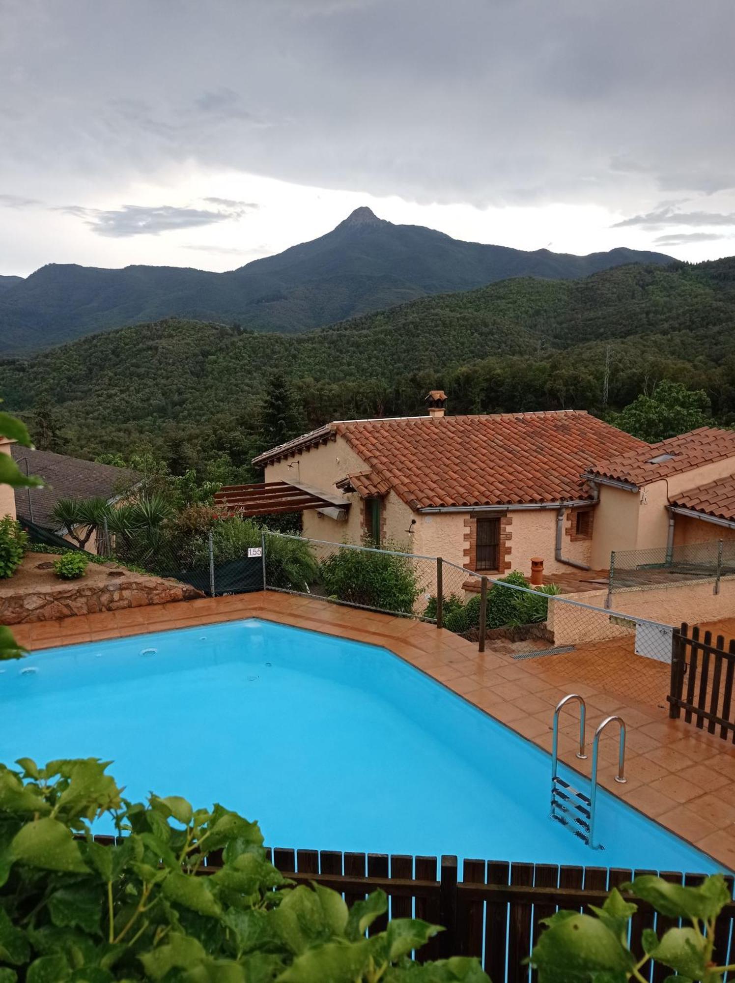 Apartamento En Pleno Montseny Mas Romeu Turisme Rural Арбусьес Экстерьер фото